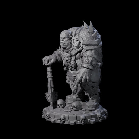 Savage Skullmarch Ogre O Miniature for Dungeons and Dragons, Pathfinder or other TTRPGs