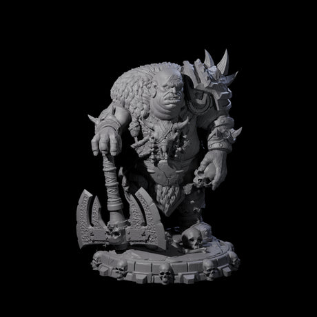 Savage Skullmarch Ogre O Miniature for Dungeons and Dragons, Pathfinder or other TTRPGs