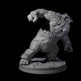 Savage Yeti Beast Miniature for Dungeons and Dragons, Pathfinder or other TTRPGs