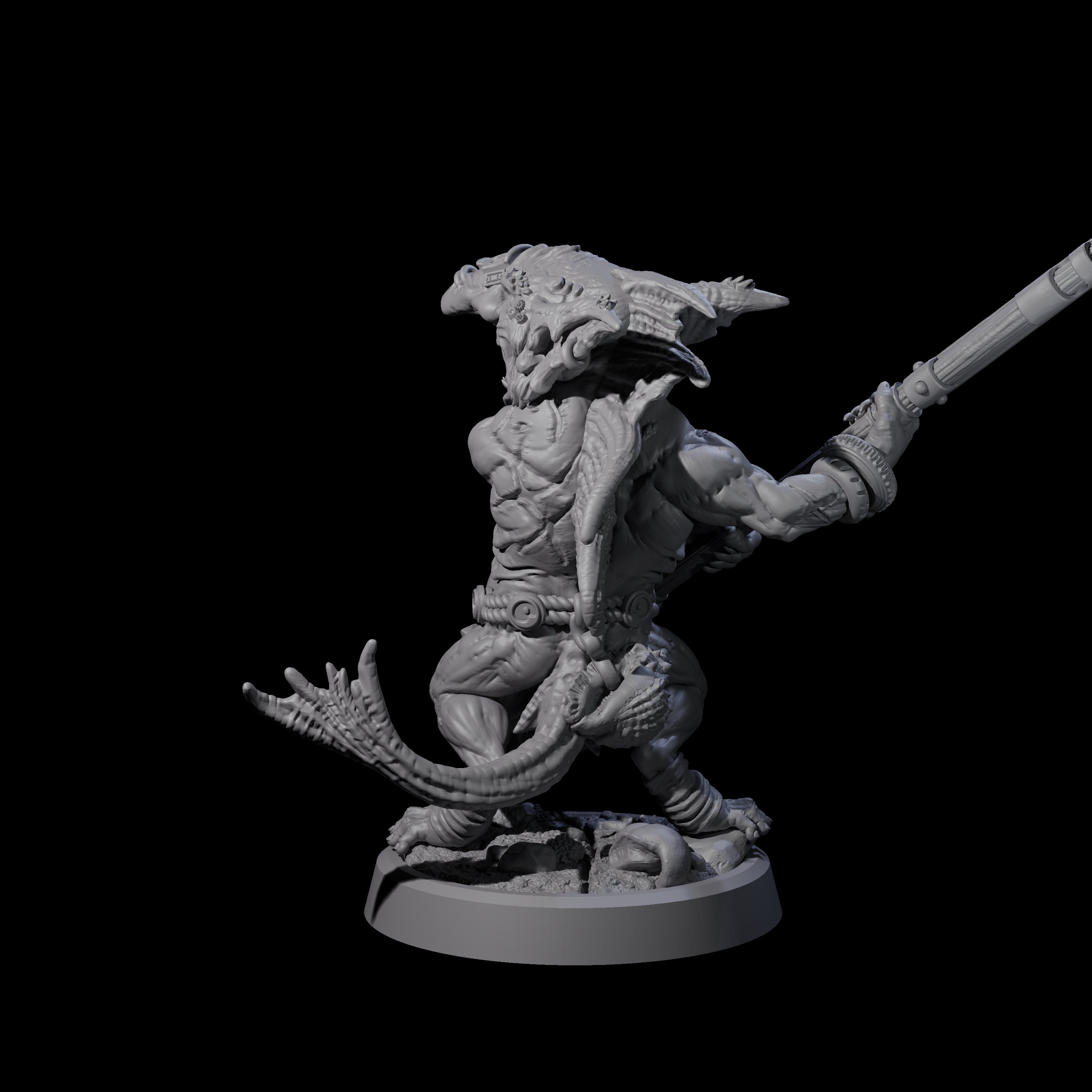 Scabby Brine Goblin A Miniature for Dungeons and Dragons, Pathfinder or other TTRPGs
