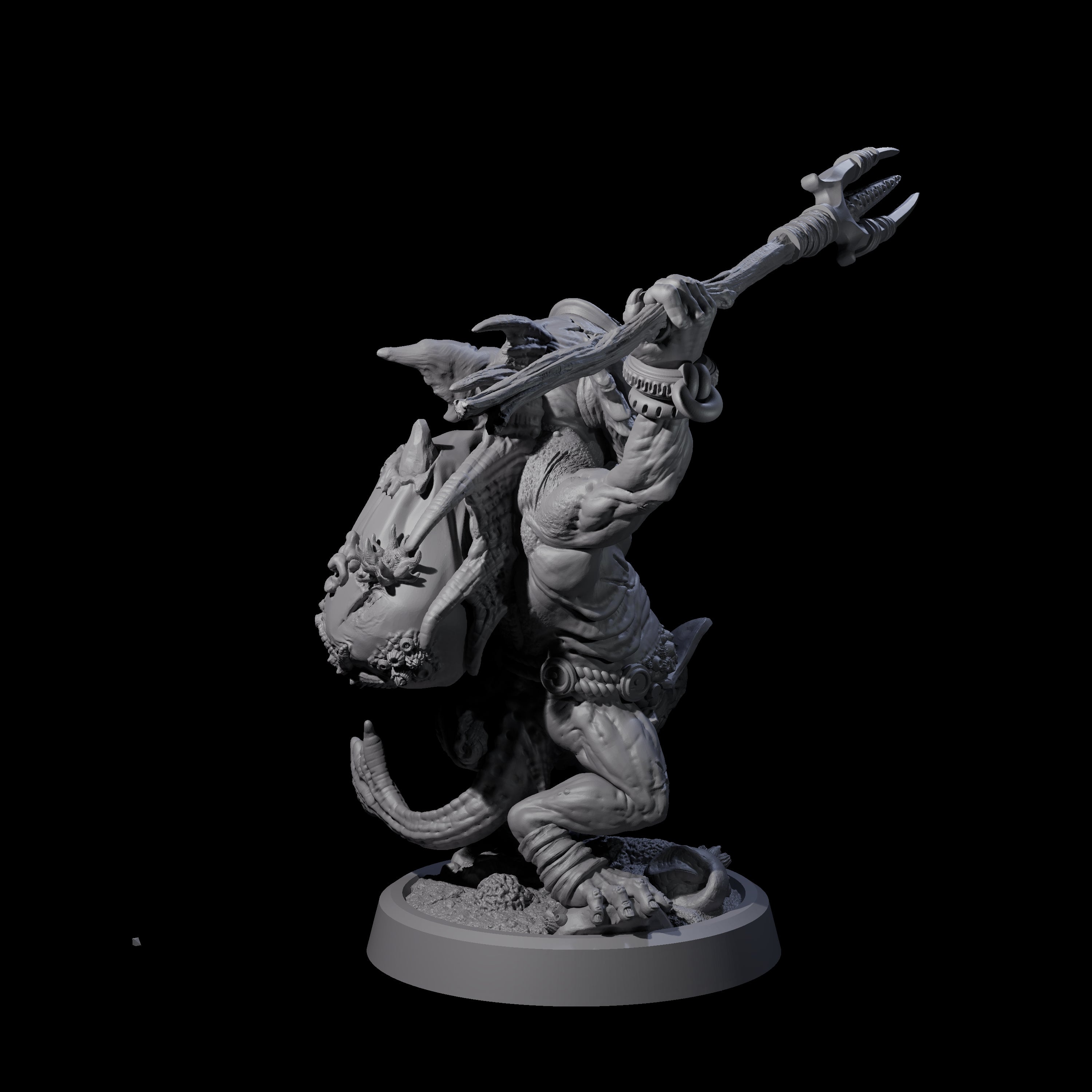Scabby Brine Goblin D Miniature for Dungeons and Dragons, Pathfinder or other TTRPGs