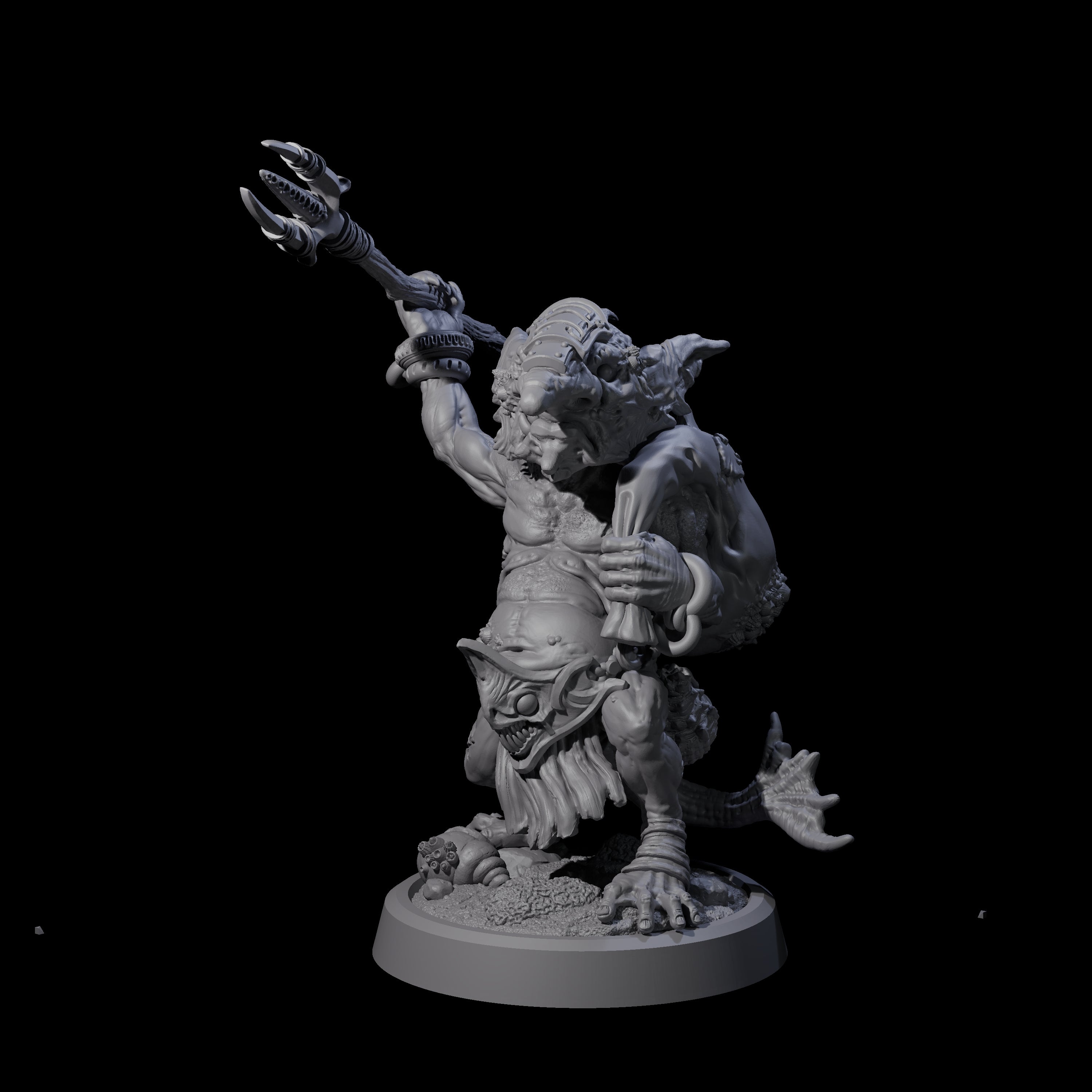 Scabby Brine Goblin D Miniature for Dungeons and Dragons, Pathfinder or other TTRPGs