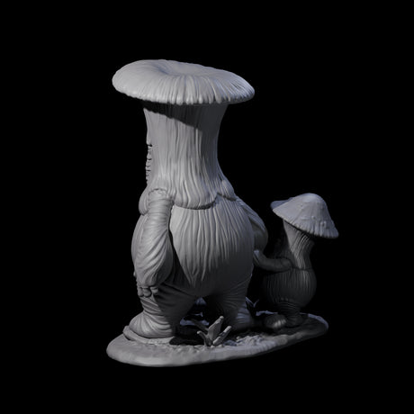 Scared Myconid Family Miniature for Dungeons and Dragons, Pathfinder or other TTRPGs