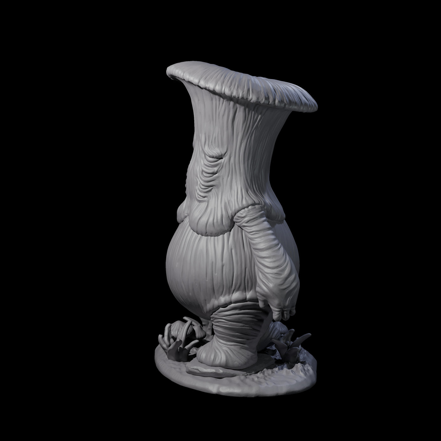 Scared Myconid Family Miniature for Dungeons and Dragons, Pathfinder or other TTRPGs
