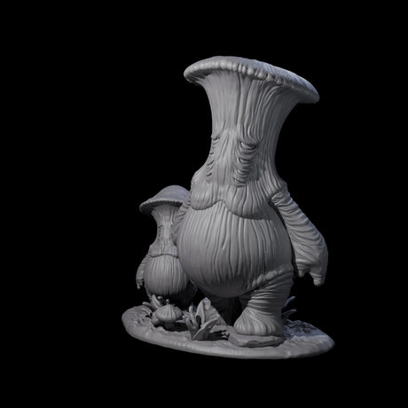 Scared Myconid Family Miniature for Dungeons and Dragons, Pathfinder or other TTRPGs