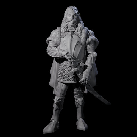 Sceptical Nobleman Miniature for Dungeons and Dragons, Pathfinder or other TTRPGs