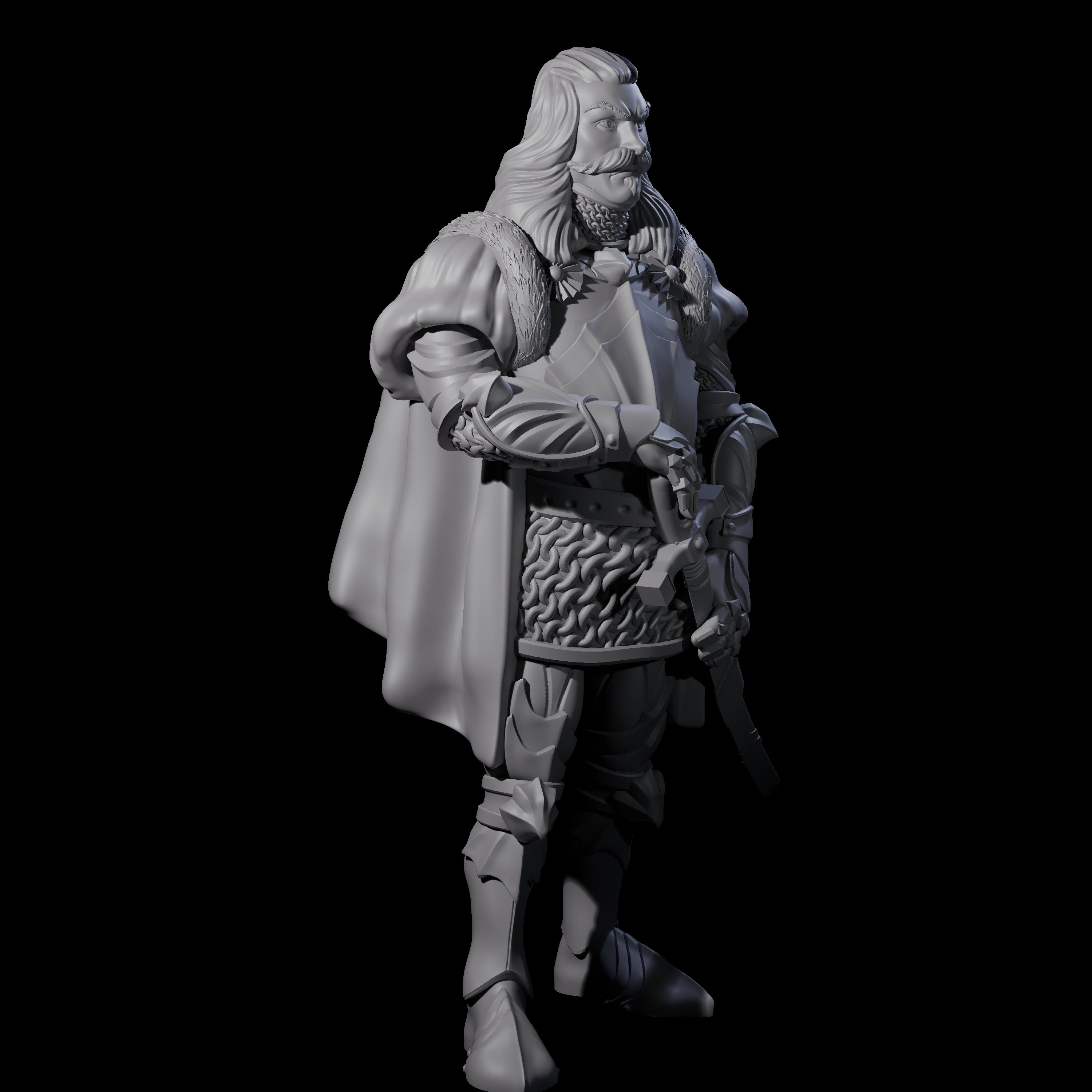 Sceptical Nobleman Miniature for Dungeons and Dragons, Pathfinder or other TTRPGs
