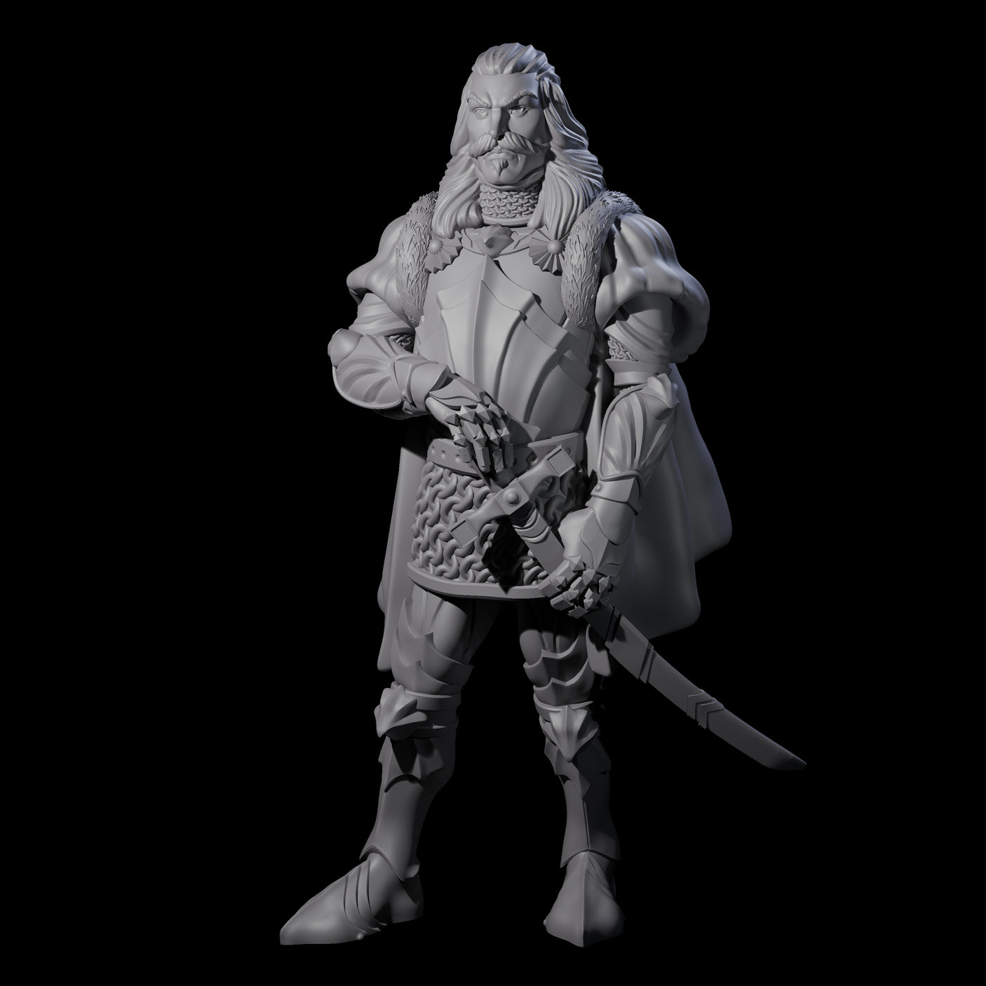 Sceptical Nobleman Miniature for Dungeons and Dragons, Pathfinder or other TTRPGs