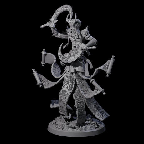 Scheming Contract Devil A Miniature for Dungeons and Dragons, Pathfinder or other TTRPGs