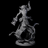 Scheming Contract Devil B Miniature for Dungeons and Dragons, Pathfinder or other TTRPGs
