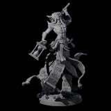 Scheming Contract Devil B Miniature for Dungeons and Dragons, Pathfinder or other TTRPGs