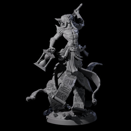 Scheming Contract Devil B Miniature for Dungeons and Dragons, Pathfinder or other TTRPGs