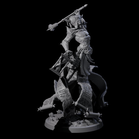 Scheming Contract Devil B Miniature for Dungeons and Dragons, Pathfinder or other TTRPGs
