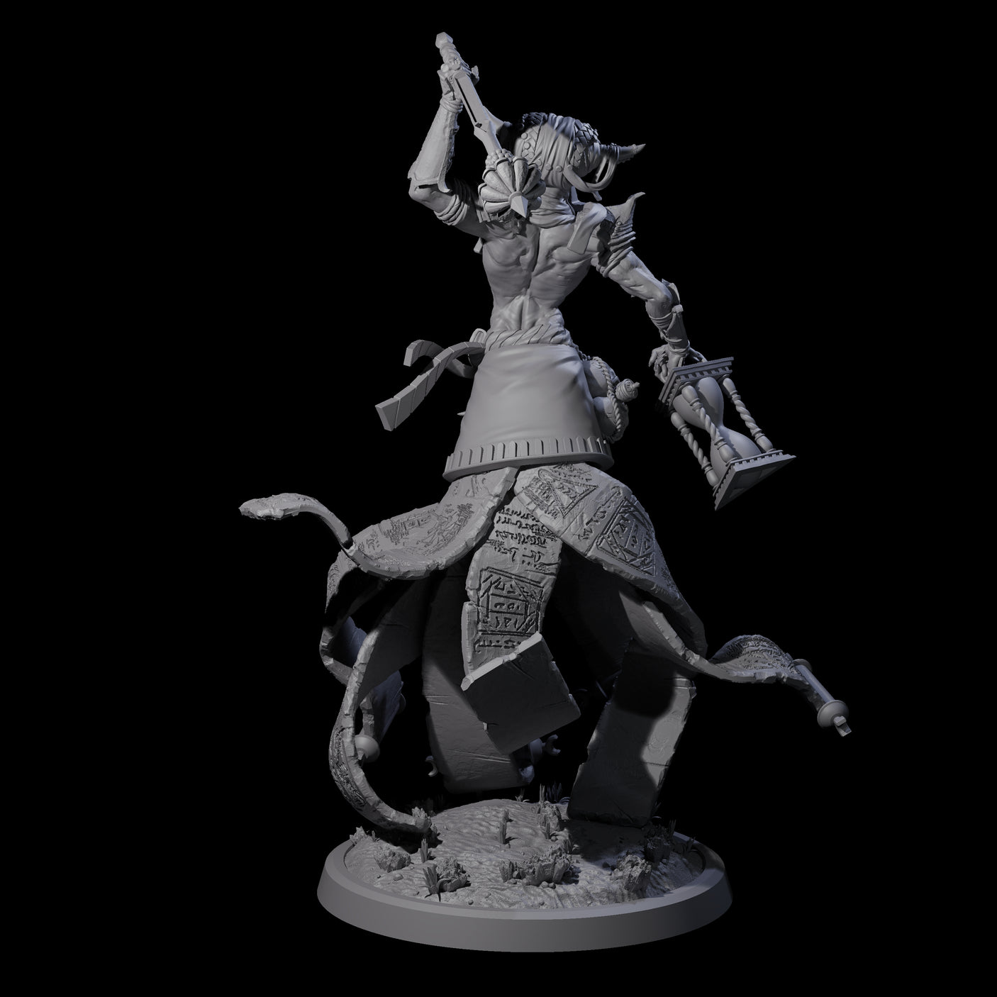 Scheming Contract Devil B Miniature for Dungeons and Dragons, Pathfinder or other TTRPGs