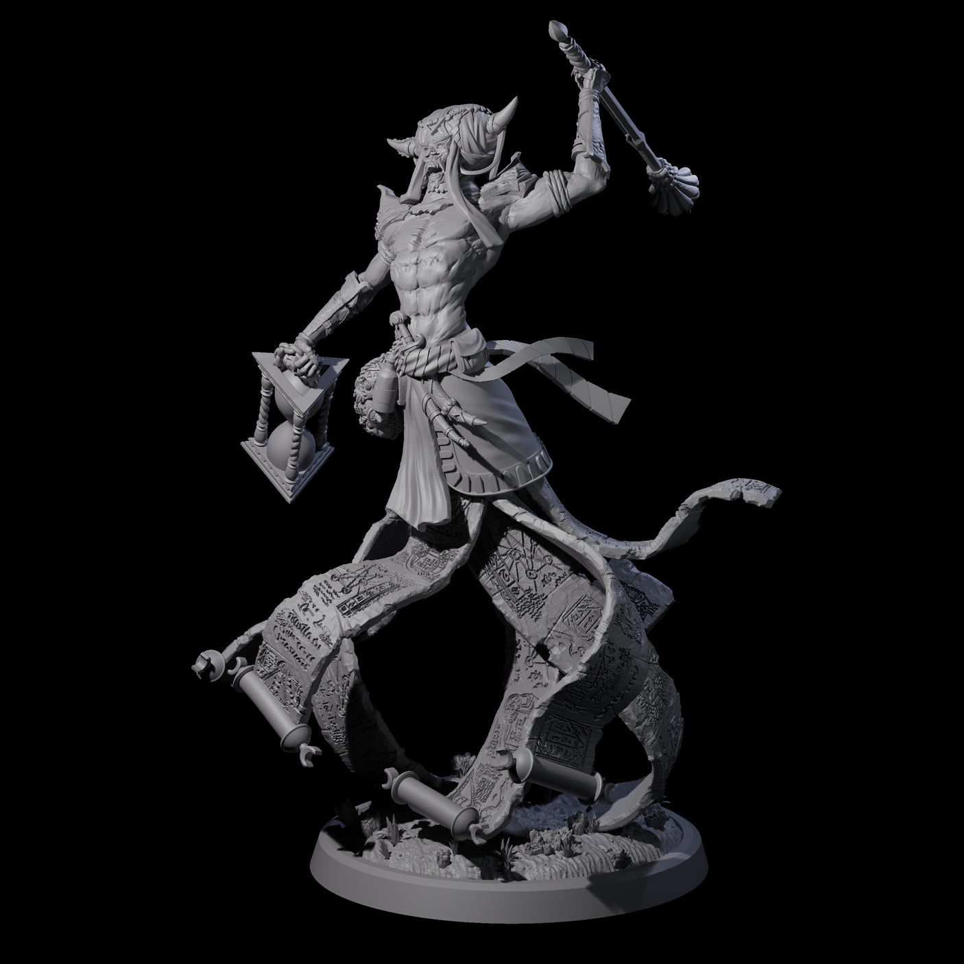 Scheming Contract Devil B Miniature for Dungeons and Dragons, Pathfinder or other TTRPGs