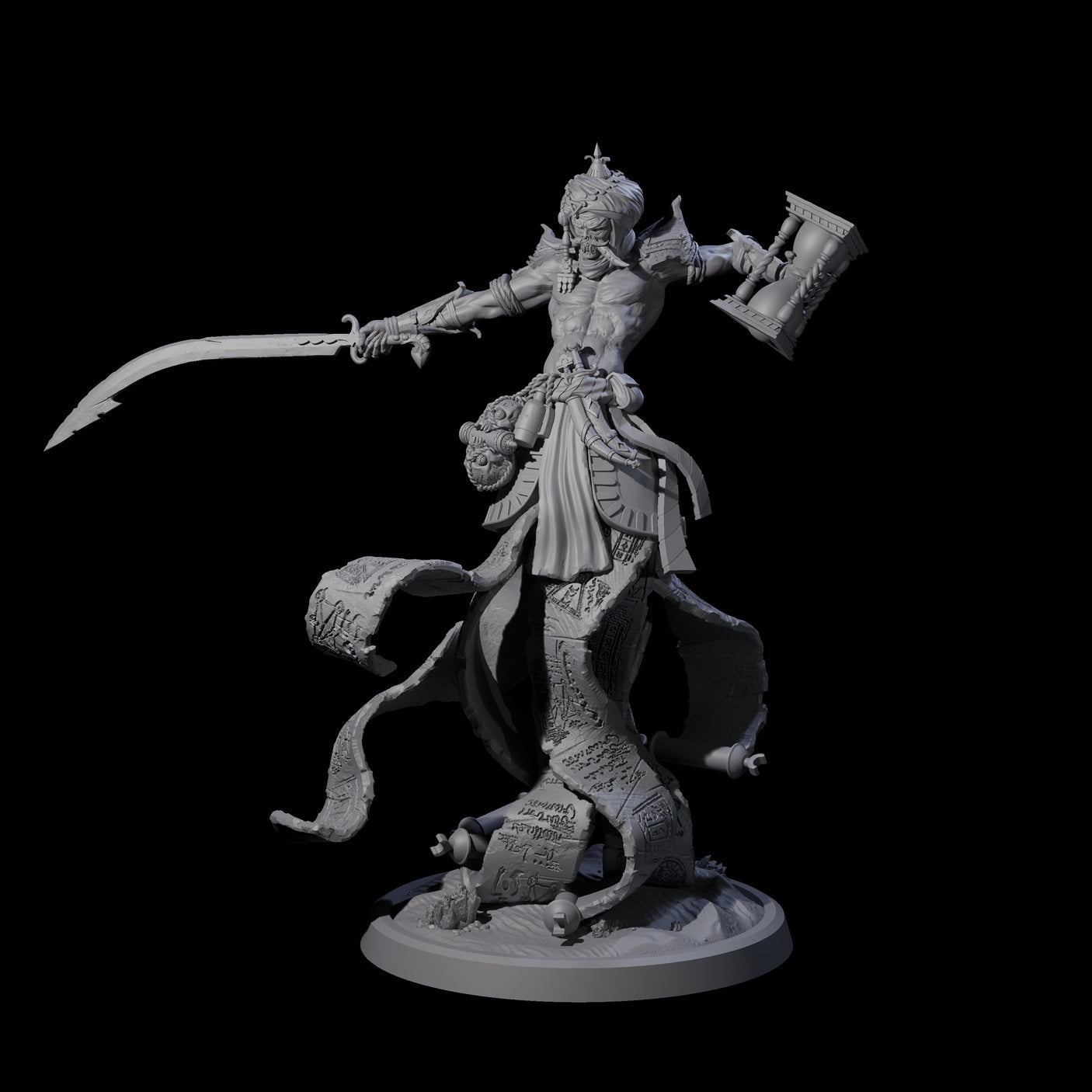 Scheming Contract Devil C Miniature for Dungeons and Dragons, Pathfinder or other TTRPGs