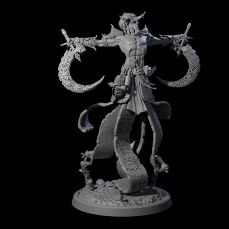 Scheming Contract Devil D Miniature for Dungeons and Dragons, Pathfinder or other TTRPGs