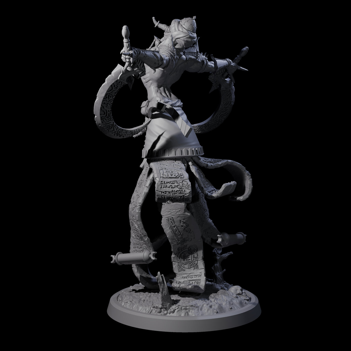 Scheming Contract Devil D Miniature for Dungeons and Dragons, Pathfinder or other TTRPGs