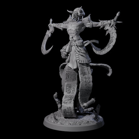 Scheming Contract Devil D Miniature for Dungeons and Dragons, Pathfinder or other TTRPGs