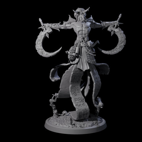 Scheming Contract Devil D Miniature for Dungeons and Dragons, Pathfinder or other TTRPGs