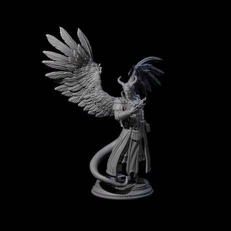 Scheming Contract Devil Miniature for Dungeons and Dragons, Pathfinder or other TTRPGs