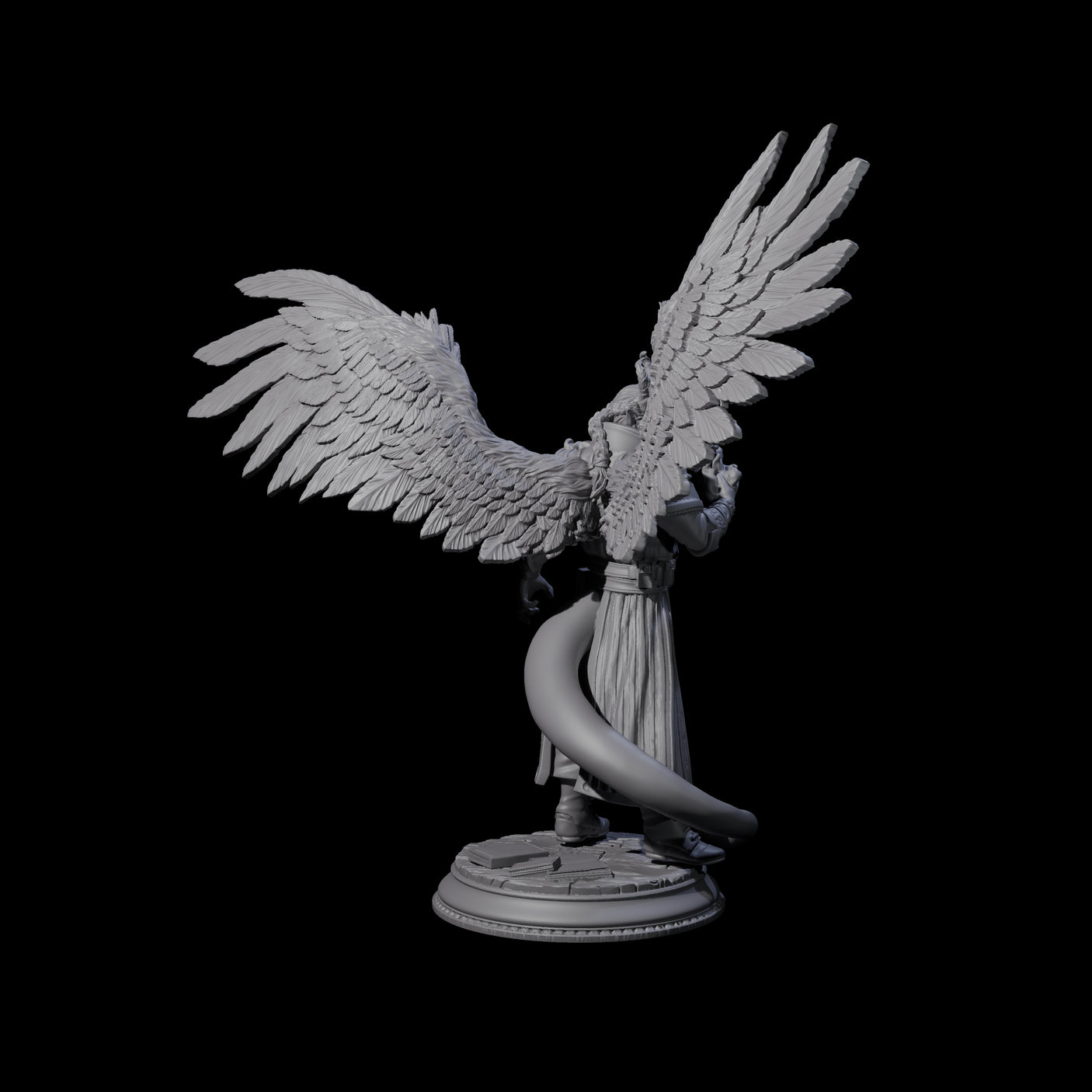 Scheming Contract Devil Miniature for Dungeons and Dragons, Pathfinder or other TTRPGs
