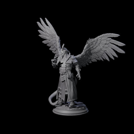 Scheming Contract Devil Miniature for Dungeons and Dragons, Pathfinder or other TTRPGs