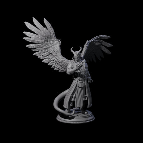 Scheming Contract Devil Miniature for Dungeons and Dragons, Pathfinder or other TTRPGs