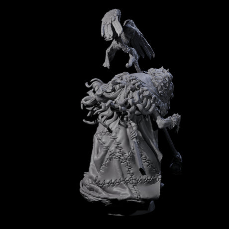 Scheming Hag Miniature for Dungeons and Dragons, Pathfinder or other TTRPGs