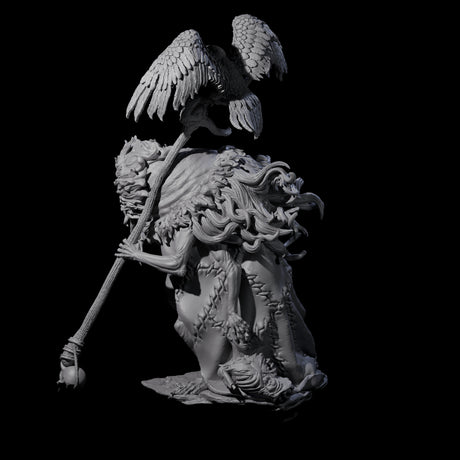 Scheming Hag Miniature for Dungeons and Dragons, Pathfinder or other TTRPGs