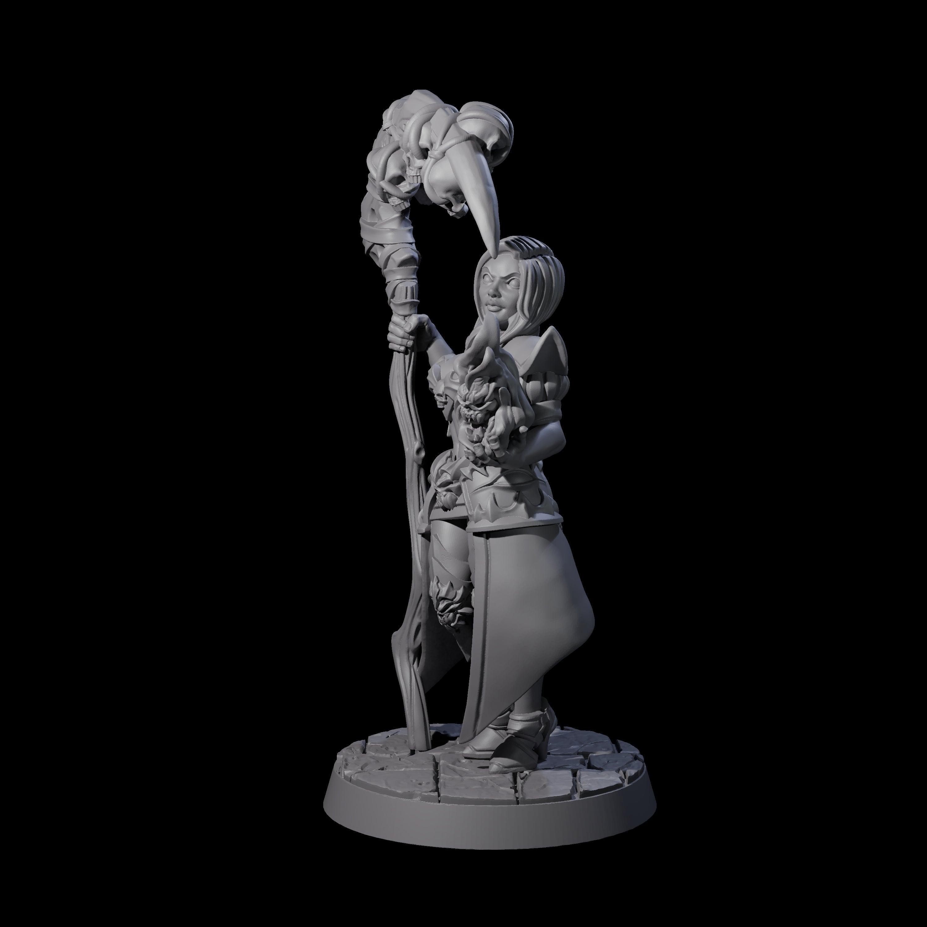 Scheming Hag Miniature for Dungeons and Dragons, Pathfinder or other TTRPGs