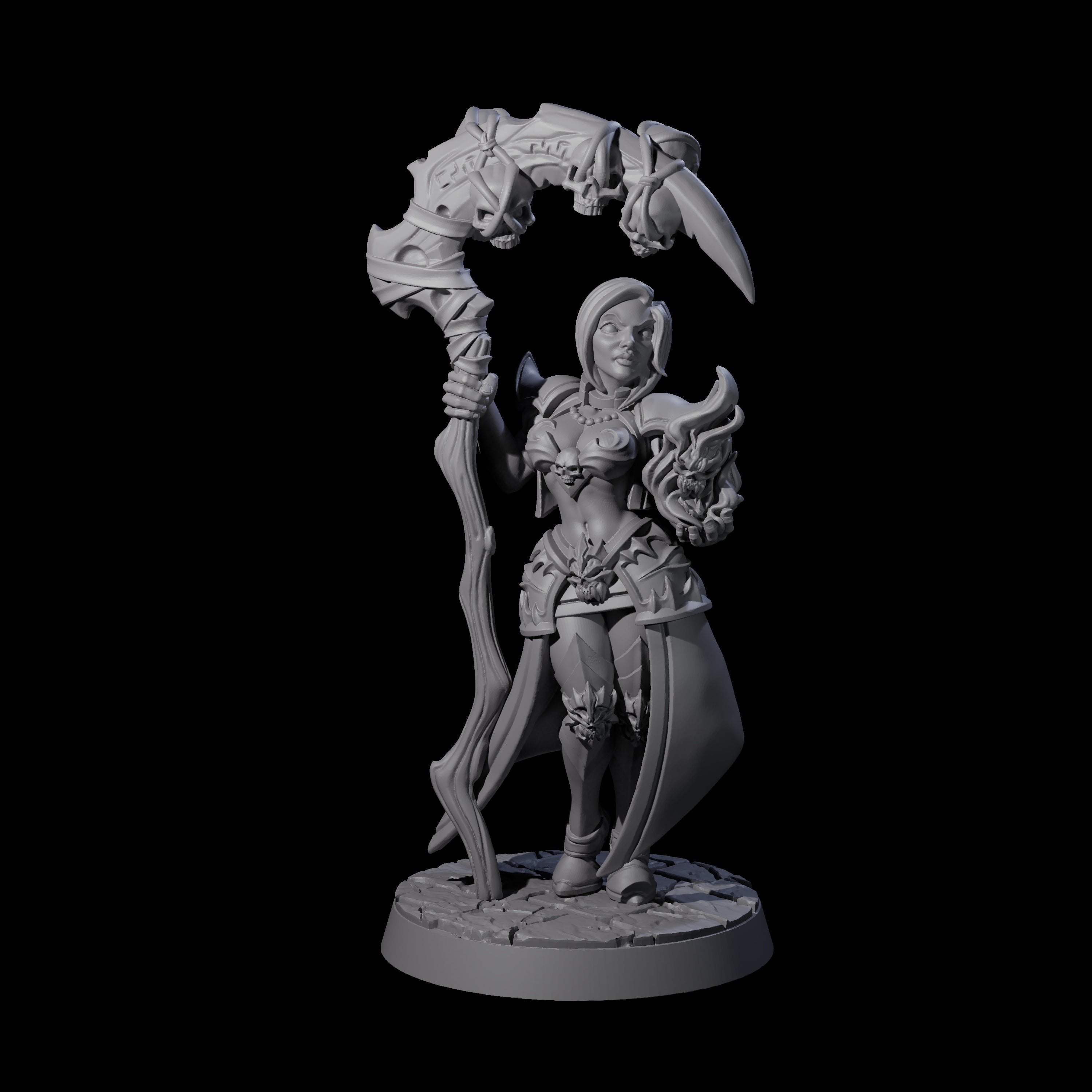 Scheming Hag Miniature for Dungeons and Dragons, Pathfinder or other TTRPGs