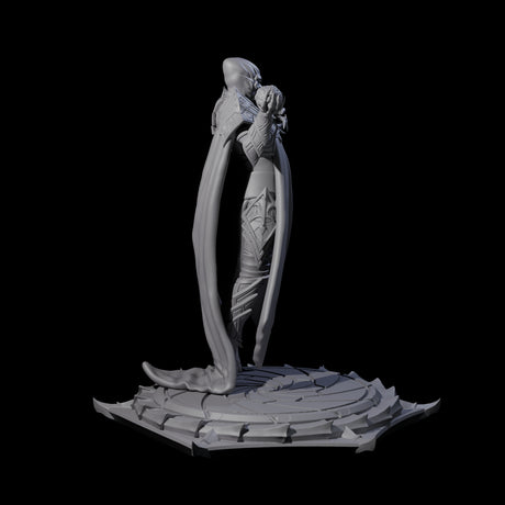 Scheming Mind Flayer Sorcerer A Miniature for Dungeons and Dragons, Pathfinder or other TTRPGs