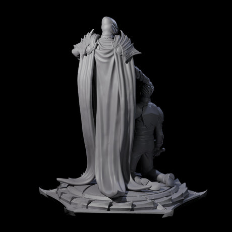 Scheming Mind Flayer Sorcerer B Miniature for Dungeons and Dragons, Pathfinder or other TTRPGs