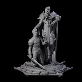 Scheming Mind Flayer Sorcerer B Miniature for Dungeons and Dragons, Pathfinder or other TTRPGs