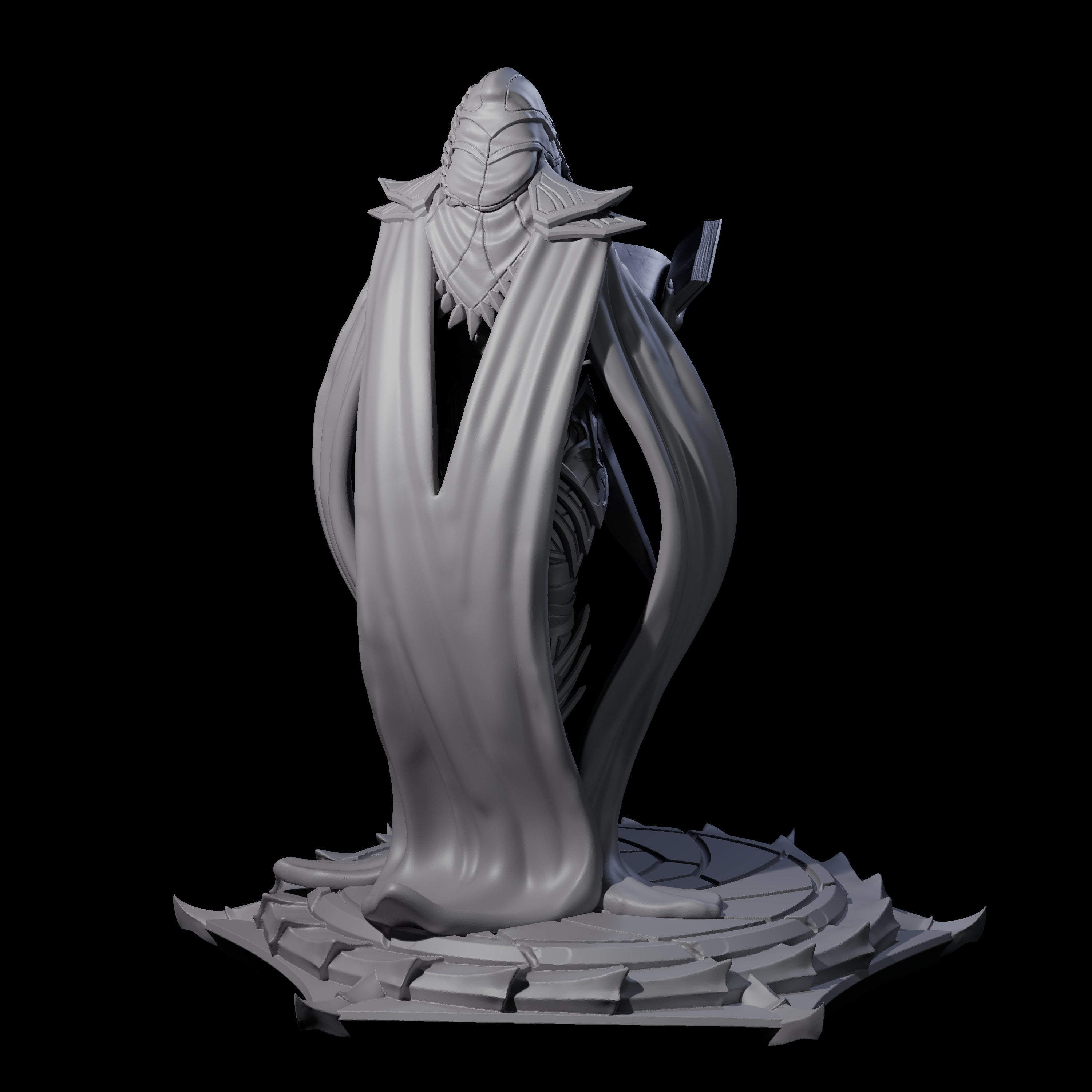 Scheming Mind Flayer Sorcerer C Miniature for Dungeons and Dragons, Pathfinder or other TTRPGs
