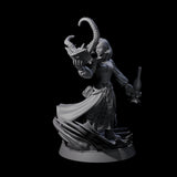 Scholarly Human Investigator Miniature for Dungeons and Dragons, Pathfinder or other TTRPGs
