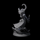 Scholarly Human Investigator Miniature for Dungeons and Dragons, Pathfinder or other TTRPGs