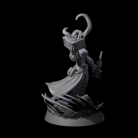 Scholarly Human Investigator Miniature for Dungeons and Dragons, Pathfinder or other TTRPGs