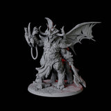 Sci-Fi Demon Lord Miniature for Dungeons and Dragons, Pathfinder or other TTRPGs