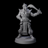 Scimitar Wielding Palace Guard A Miniature for Dungeons and Dragons, Pathfinder or other TTRPGs