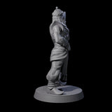 Scimitar Wielding Palace Guard A Miniature for Dungeons and Dragons, Pathfinder or other TTRPGs