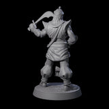 Scimitar Wielding Palace Guard A Miniature for Dungeons and Dragons, Pathfinder or other TTRPGs