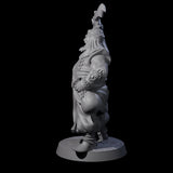 Scimitar Wielding Palace Guard B Miniature for Dungeons and Dragons, Pathfinder or other TTRPGs