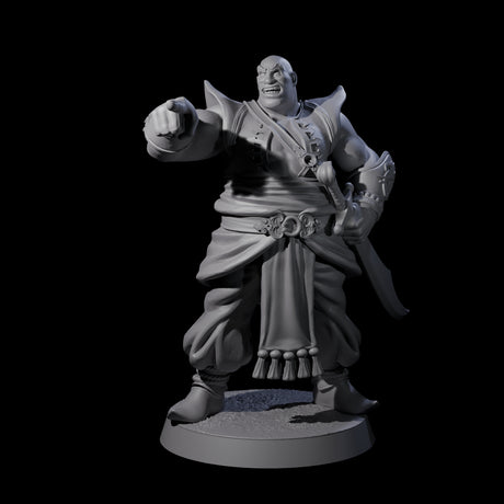 Scimitar Wielding Palace Guard D Miniature for Dungeons and Dragons, Pathfinder or other TTRPGs