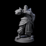 Scimitar Wielding Palace Guard D Miniature for Dungeons and Dragons, Pathfinder or other TTRPGs