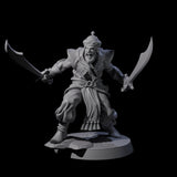 Scimitar Wielding Palace Guard E Miniature for Dungeons and Dragons, Pathfinder or other TTRPGs