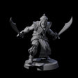 Scimitar Wielding Palace Guard E Miniature for Dungeons and Dragons, Pathfinder or other TTRPGs