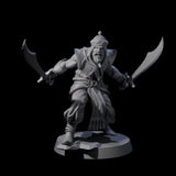 Scimitar Wielding Palace Guard E Miniature for Dungeons and Dragons, Pathfinder or other TTRPGs