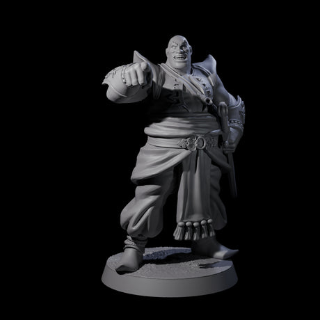 Scimitar Wielding Palace Guards Miniature for Dungeons and Dragons, Pathfinder or other TTRPGs